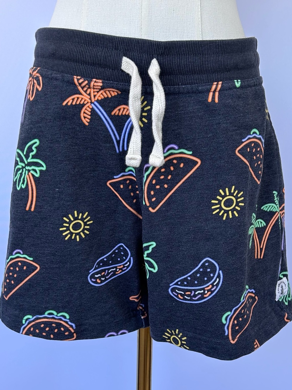 Chubbies‎ Women’s The Nacho Tacos Lounge Shorts 5.5” Inseam Size Small